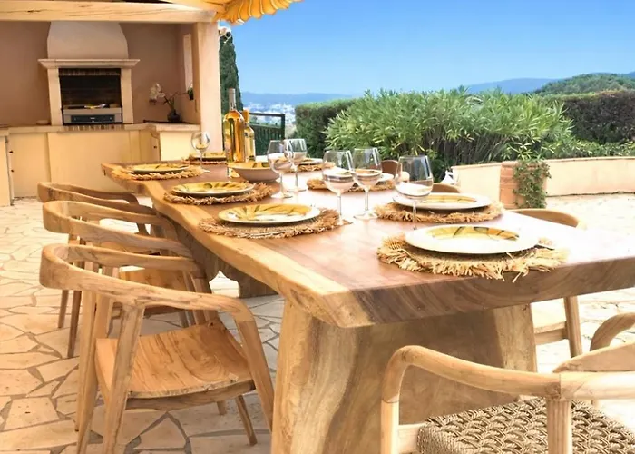 Tatil Evi Bellevue Maxime Un Ecrin De Verdure Au Coeur Du Semaphore Piscine Xxl *