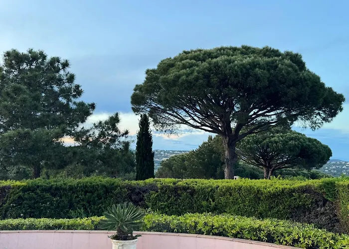 Casa de Férias Bellevue Maxime Un Ecrin De Verdure Au Coeur Du Semaphore Piscine Xxl Sainte-Maxime